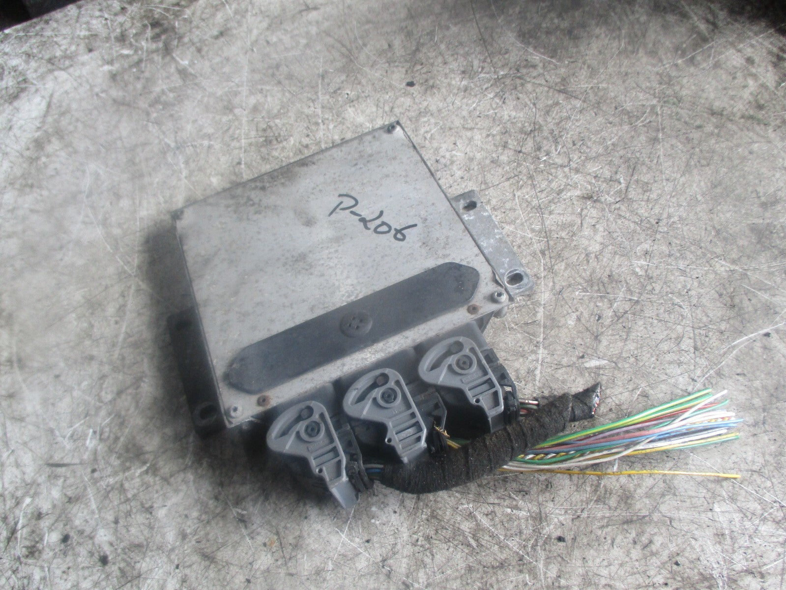 PEUGEOT 206 2002 1.1 PETROL ECU ENGINE CONTROL MODULE 9644925780