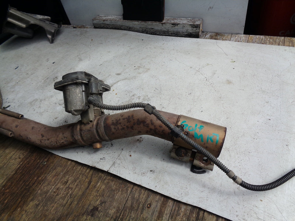 VW VOLKSWAGEN GOLF MK7 1.6 TDI 2015 FLEXI PIPE EXHAUST WITH BRACKETS 1K0253141S