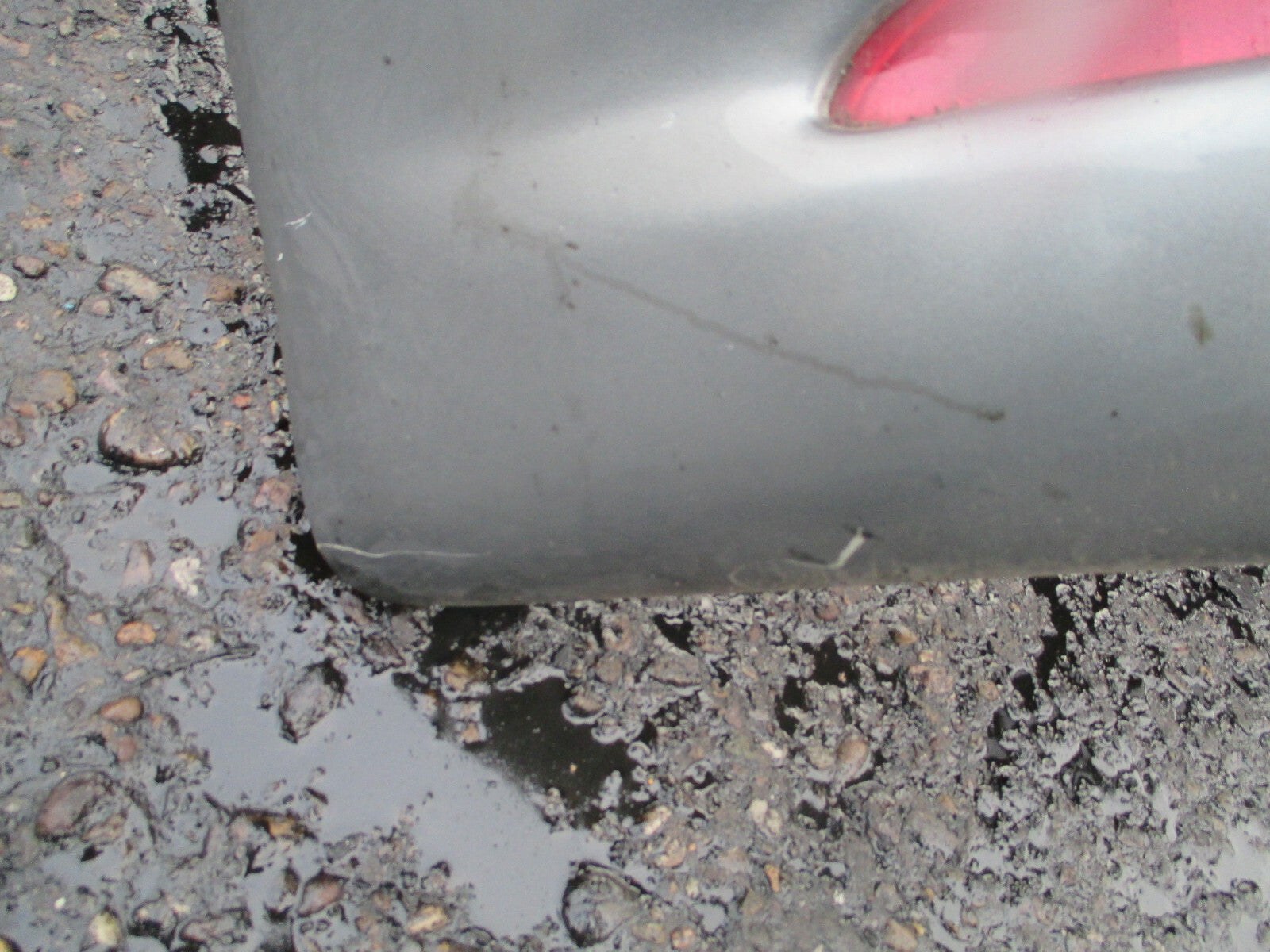 ALFA ROMEO GT 2005 REAR BACK BUMPER SILVER