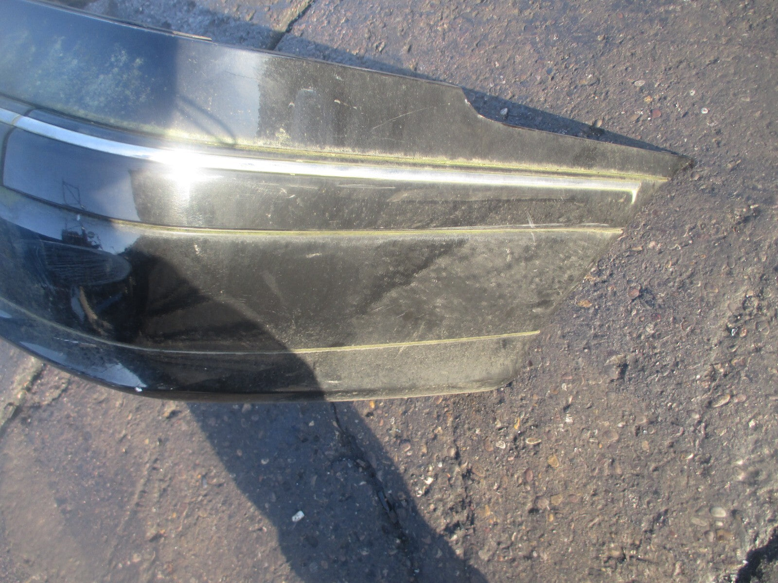 MERCEDES BENZ C CLASS W203 2006 REAR BUMPER BLACK