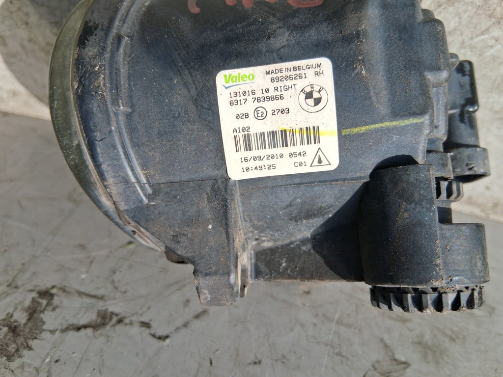 2010 BMW 5 SERIES F10 OSF DRIVER SIDE FRONT RIGHT FOG LIGHT 63177839866