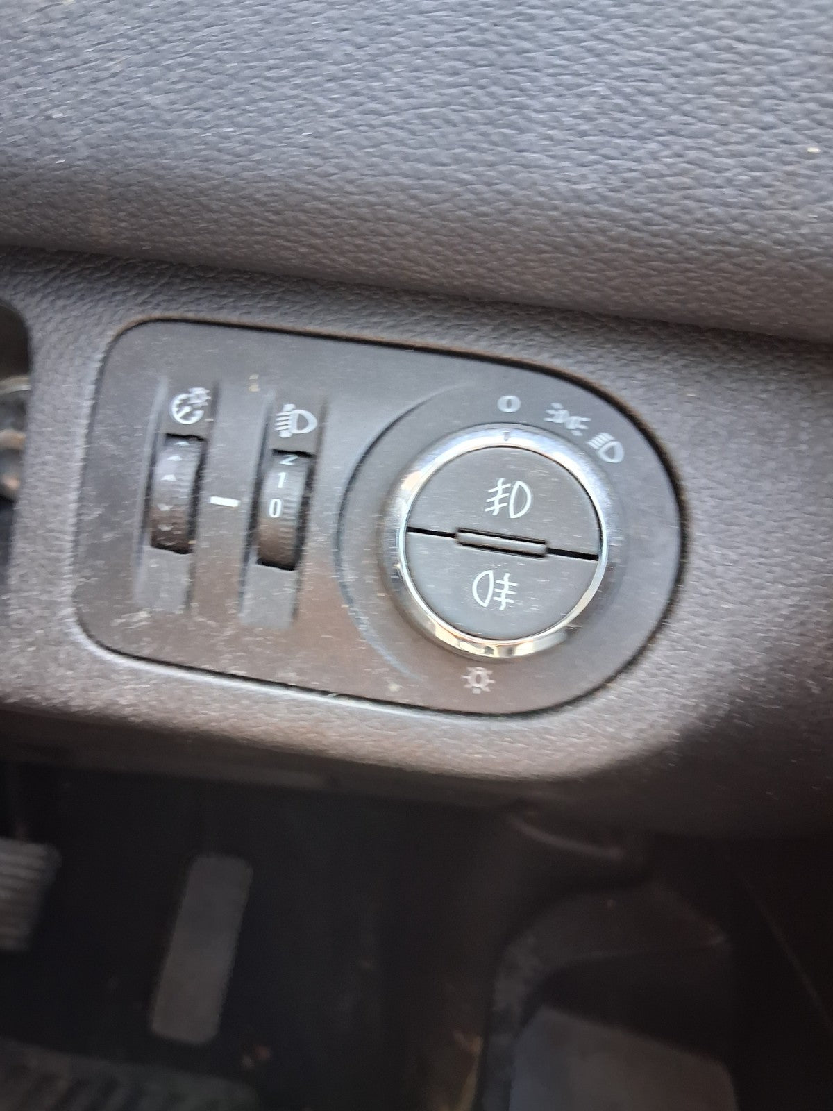 2016 VAUXHALL MERIVA B MK2 HEADLIGHT CONTROL ADJUSTER SWITCH
