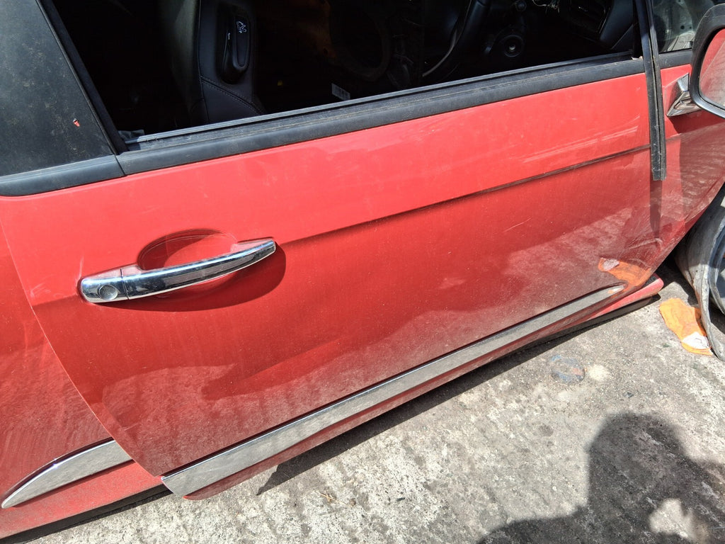 2012 CITROEN DS3 3 DOOR OS DRIVER SIDE FRONT RIGHT BARE DOOR KKN EXY ROUGE ADEN
