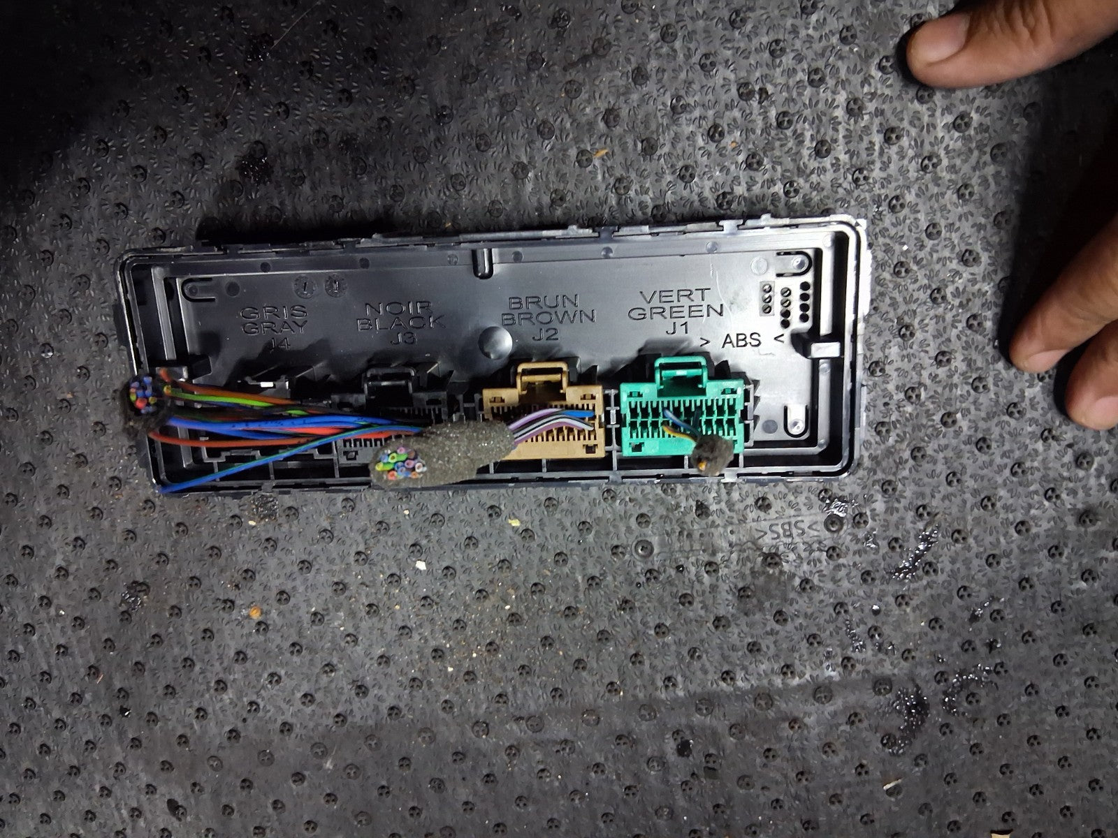 2018 VAUXHALL ZAFIRA C HEATER CONTROL MODULE 13591701