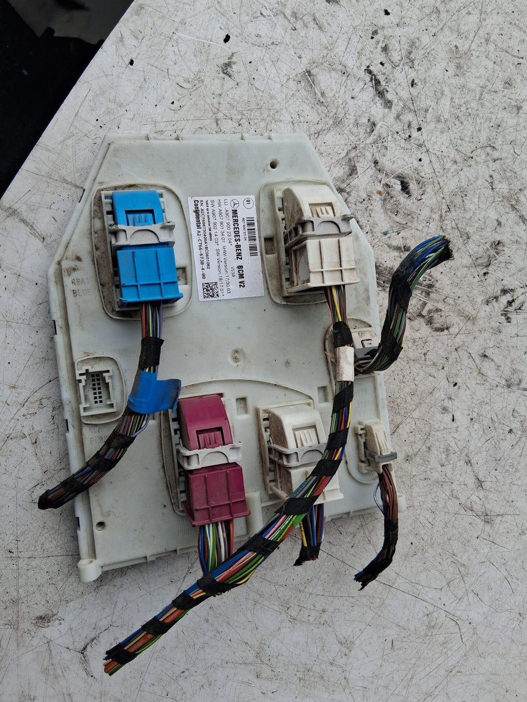 2021 MERCEDES BENZ SPRINTER W907 BCM BODY CONTROL MODULE A9079002304