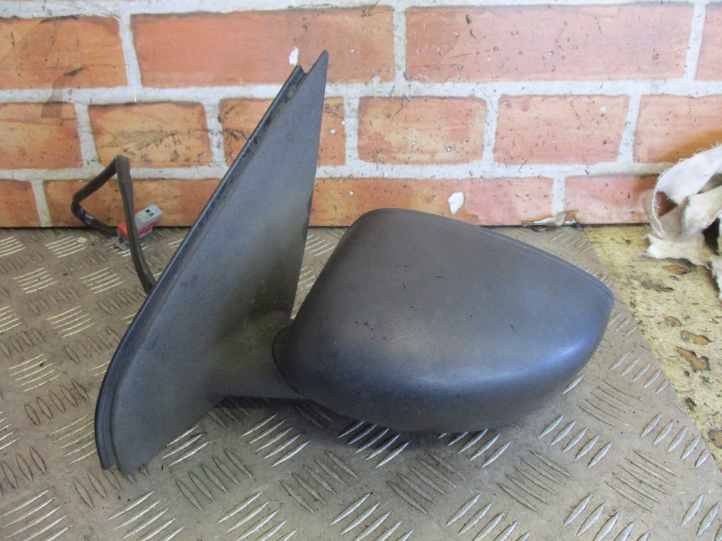 FIAT STILO MULTI  2003 NS PASSENGER SIDE ELECTRIC DOOR WING MIRROR BLACK 0158459