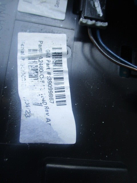 2019 VAUXHALL INSIGNIA  HEADLIGHT CONTROL SWITCH 39121795