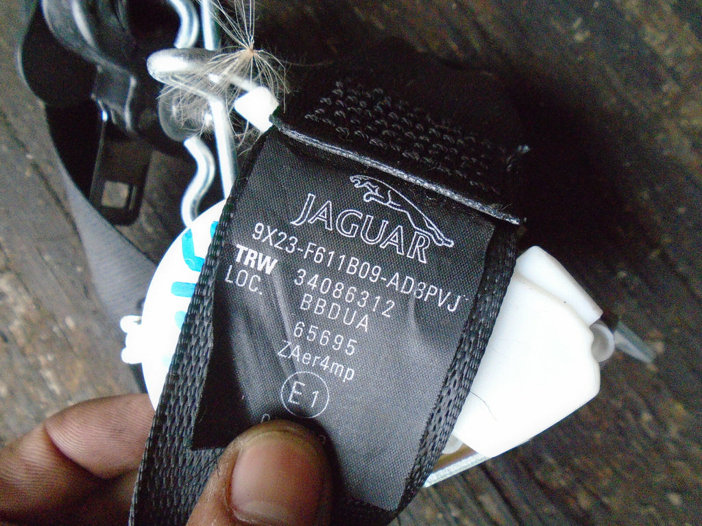 JAGUAR XF FACELIFT 2013 NSF PASSENGER SIDE FRONT SEAT BELT 9X23F611B09AD