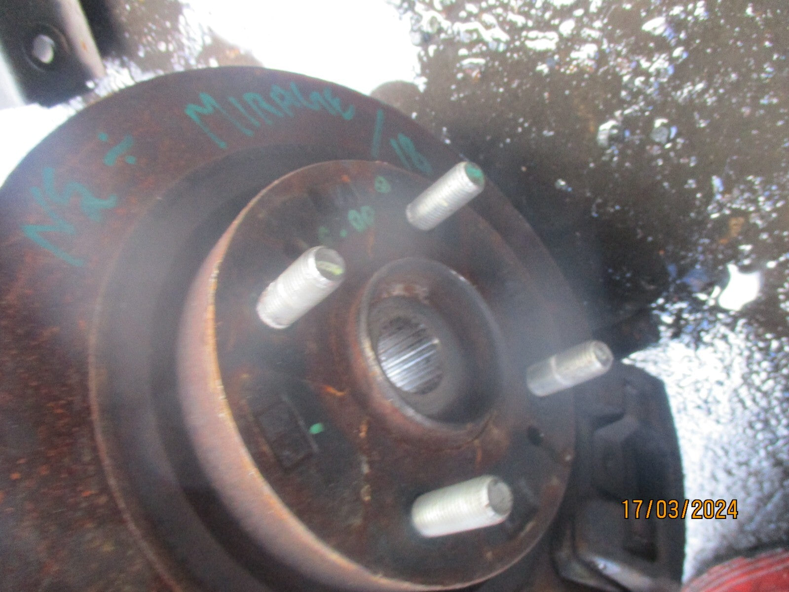 MITSUBISHI MIRAGE 2018 MK6 1.2 PETROL NS PASSENGER SIDE WHEEL BEARING HUB