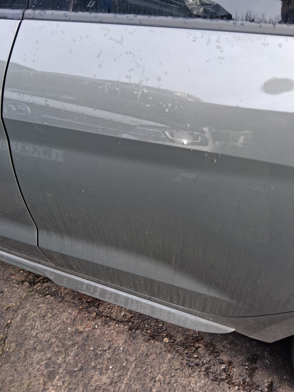 2024 AUDI A1 S LINE MK2 GB NSR PASSENGER SIDE REAR BARE DOOR CHRONOS GREY LX7G