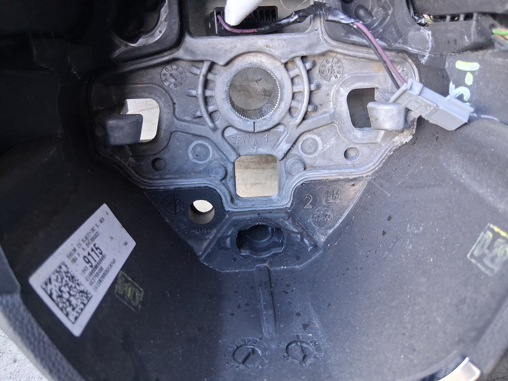 2015 VAUXHALL CORSA E MULTIFUNCTIONAL STEERING WHEEL 453798480