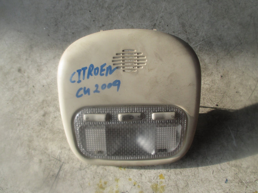 2009 CITROEN C4 FRONT INTERIOR ROOF LIGHT LAMP 9648338577