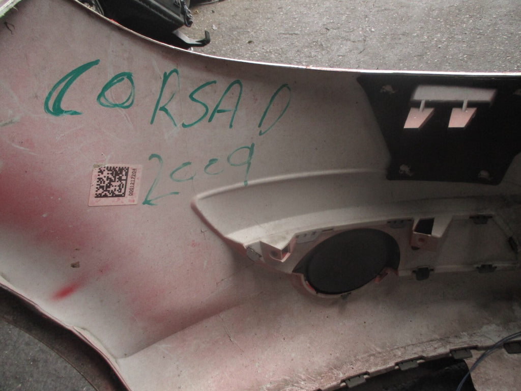 2009 VAUXHALL CORSA D PRE FACELIFT FRONT BUMPER AND GRILLE