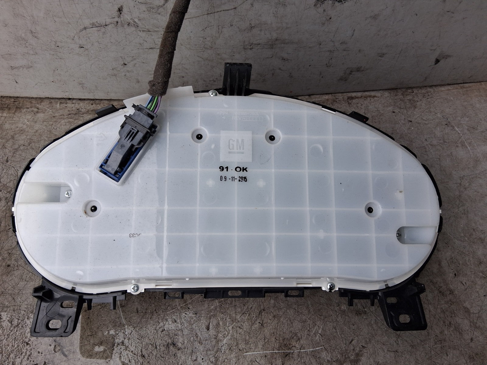 VAUXHALL ZAFIRA C 2018 1.4 PETROL MANUAL SPEEDO INSTRUMENT CLUSTER 13460587