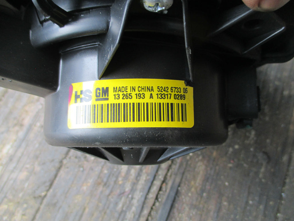 VAUXHALL INSIGNIA MK1 2013-2015 2.0 CDTI HEATER BLOWER MOTOR UNIT 13265193A