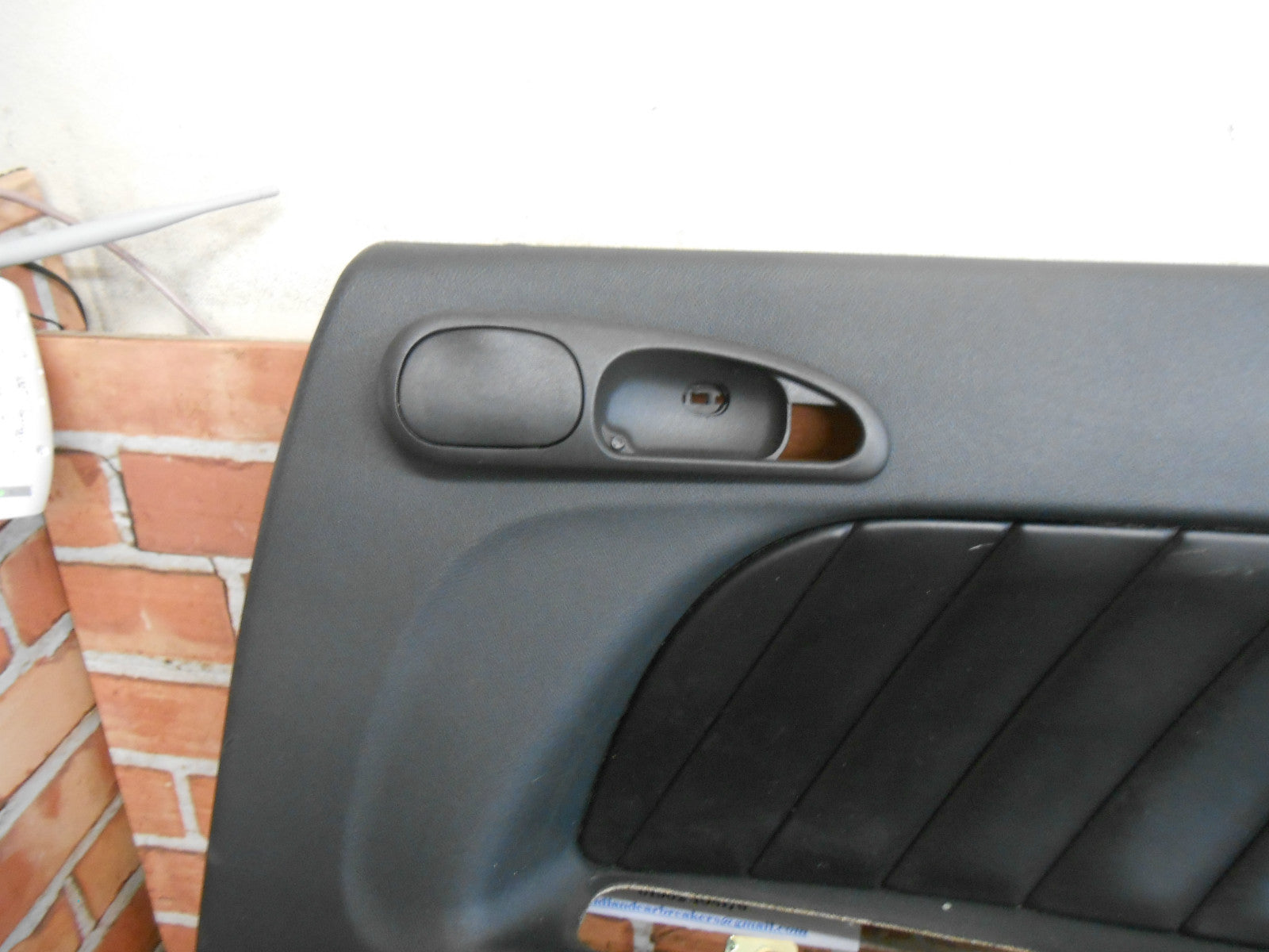 ALFA ROMEO 156 2004 OSR DRIVER SIDE REAR INTERIOR DOOR CARD LEATHER PANEL
