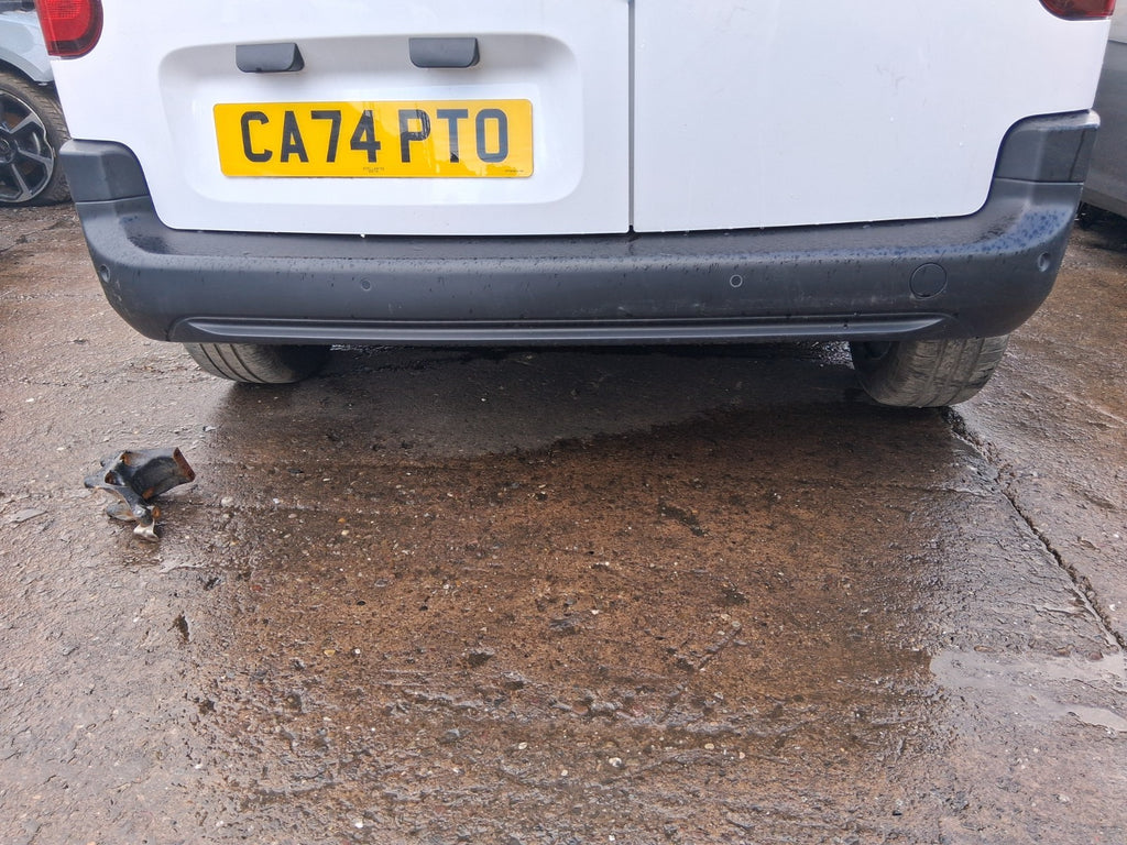 2024 CITROEN BERLINGO MK3 K9 REAR COMPLETE REAR BUMPER BLACK