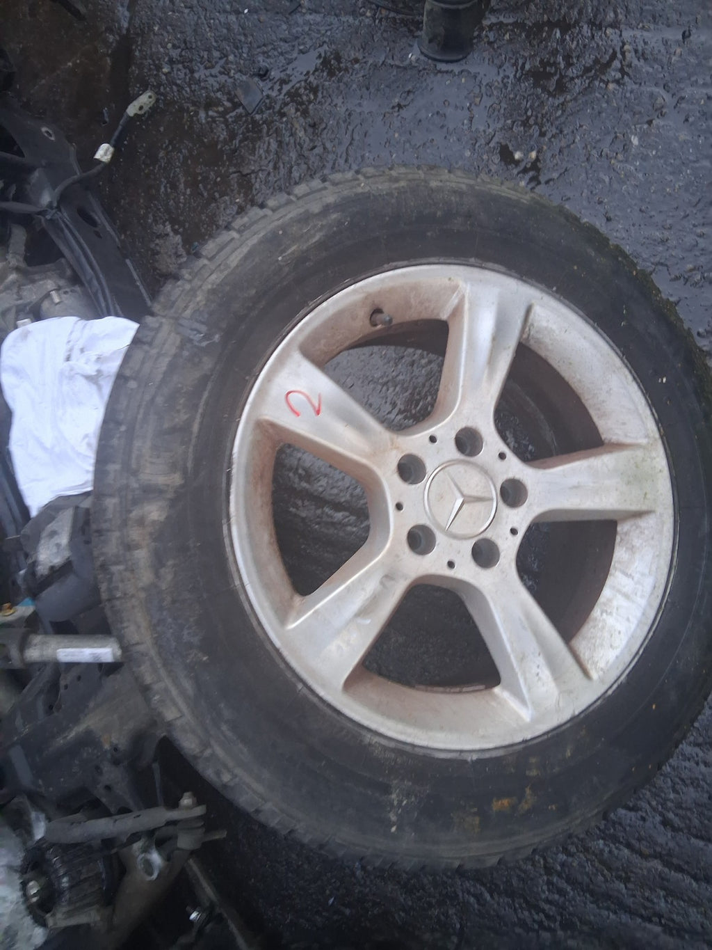 2007 MERCEDES BENZ VITO W639 16 INCH ALLOY WHEEL WITH TYRE 205/65R16