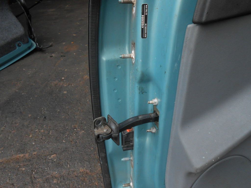 SAAB 93 2003 OSF DRIVER FRONT DOOR GLASS REGULATOR 291 GLACIER BLUE METALLIC
