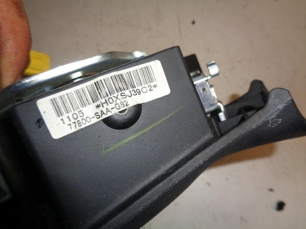 HONDA JAZZ 2006 MK2 1.4 PETROL DRIVERS STEERING WHEEL SAFETY BAG 77800SAAG82