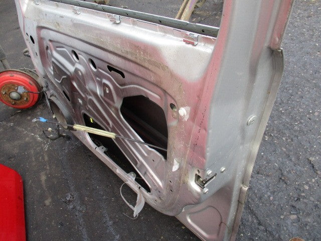 VAUXHALL ZAFIRA B 2013 OSF DRIVER SIDE FRONT BARE DOOR SILVER