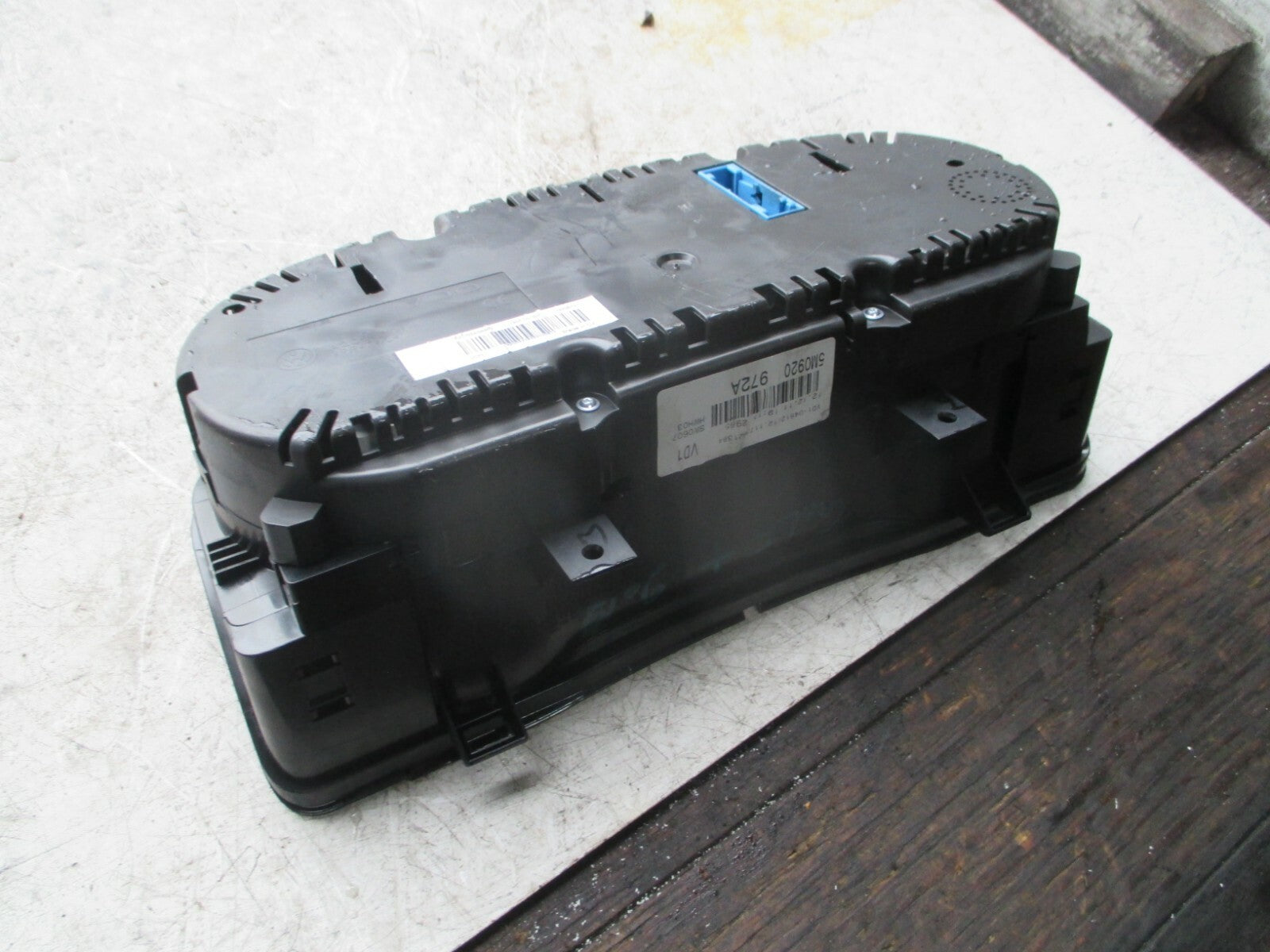 VOLKSWAGEN GOLF PLUS 2012 SPEEDOMETER INSTRUMENT CLUSTER 5M0920972A