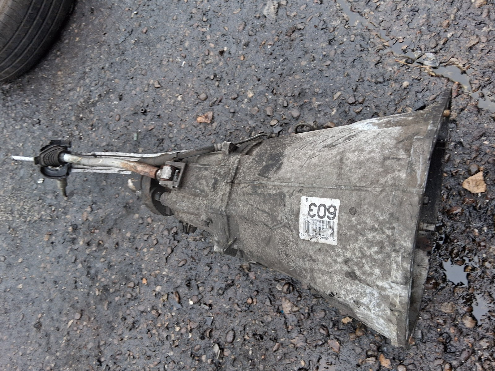 MERCEDES BENZ C CLASS W204 2009 1.8 PETROL MANUAL GEARBOX 2042600400