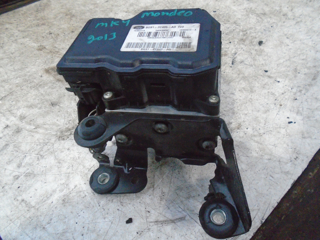 FORD MONDEO MK4 2013 2.0 DIESEL ABS PUMP & MODULATOR BG912C405AD