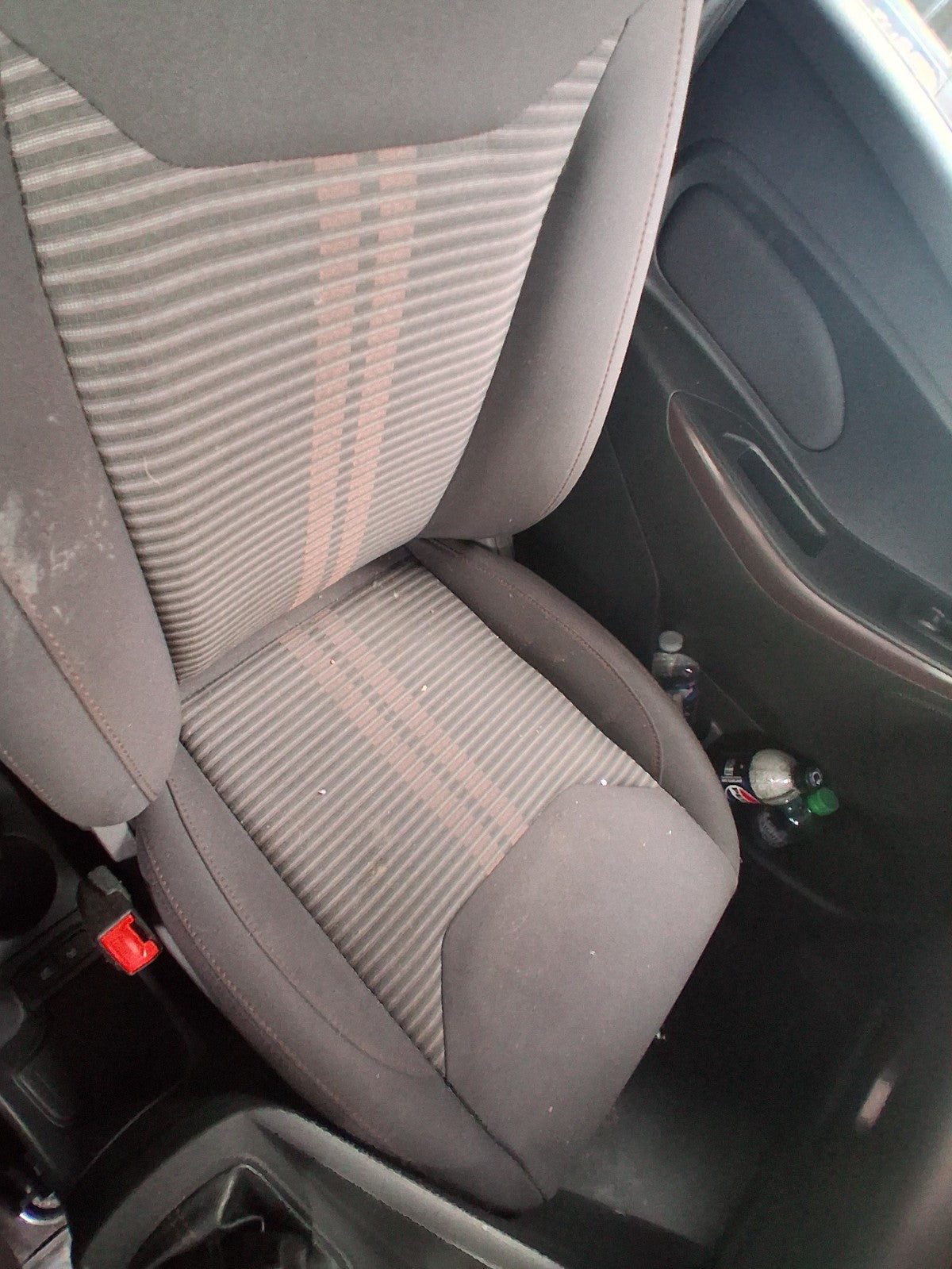 2018 FORD KA + PLUS HATCHBACK NS PASSENGER SIDE FRONT COMPLETE SEAT FABRIC