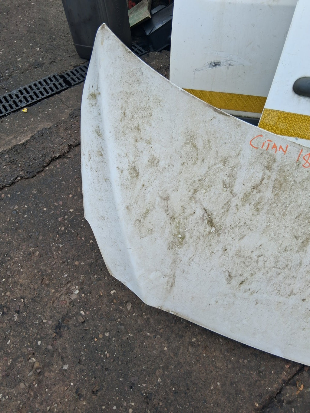 2018 MERCEDES BENZ CITAN W415 FRONT BONNET HOOD PANEL WHITE