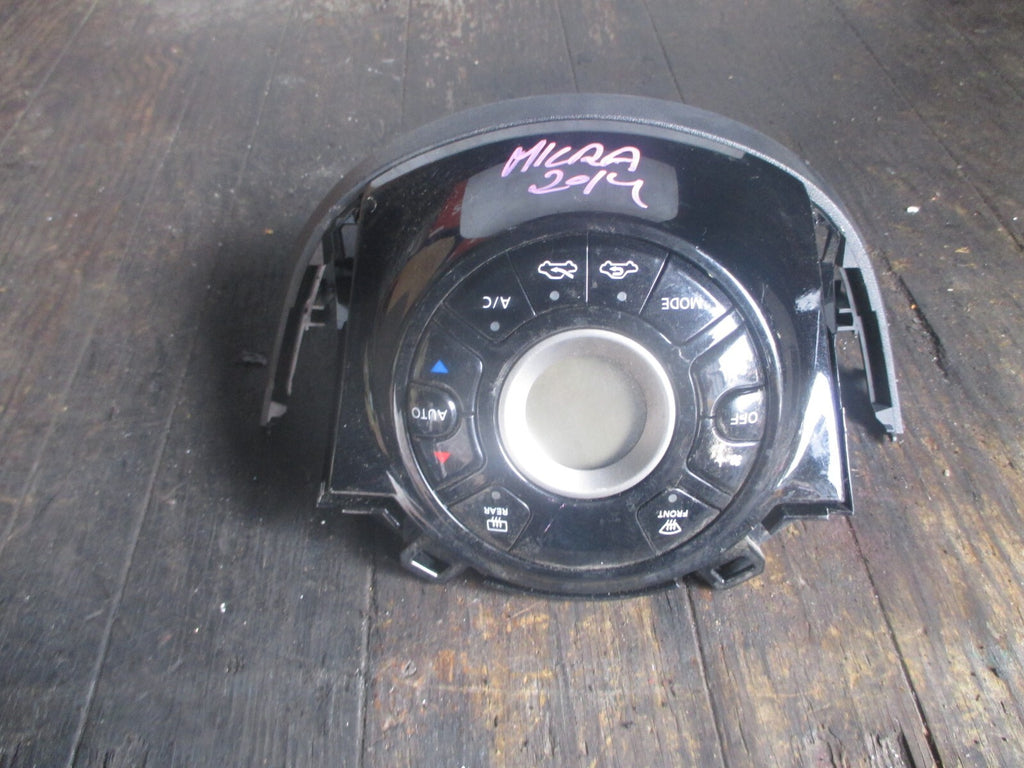 NISSAN MICRA 2014 HEATER AC CLIMATE CONTROL SWITCH 275S23HN0E