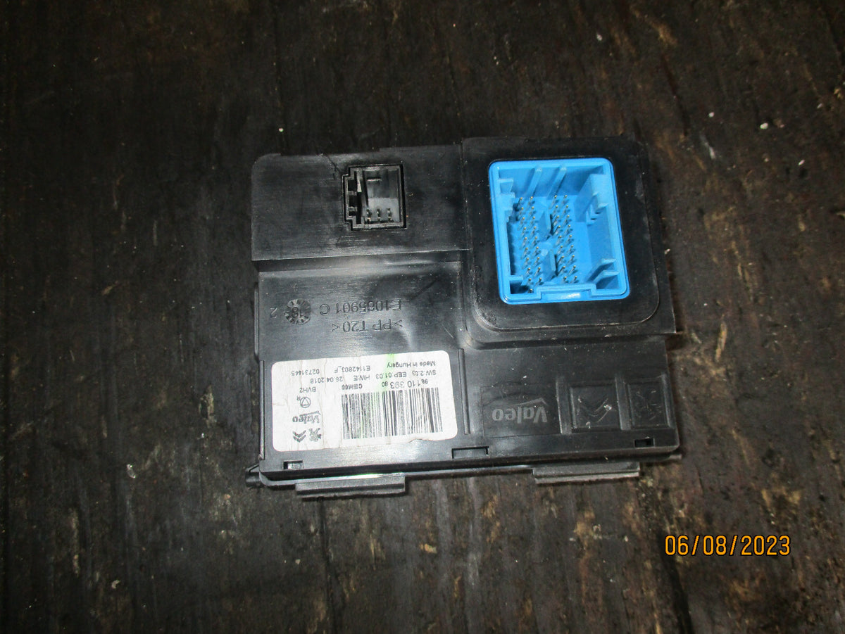 CITROEN C4 CACTUS 2018 AC HEATER CLIMATE CONTROL MODULE 9811039380