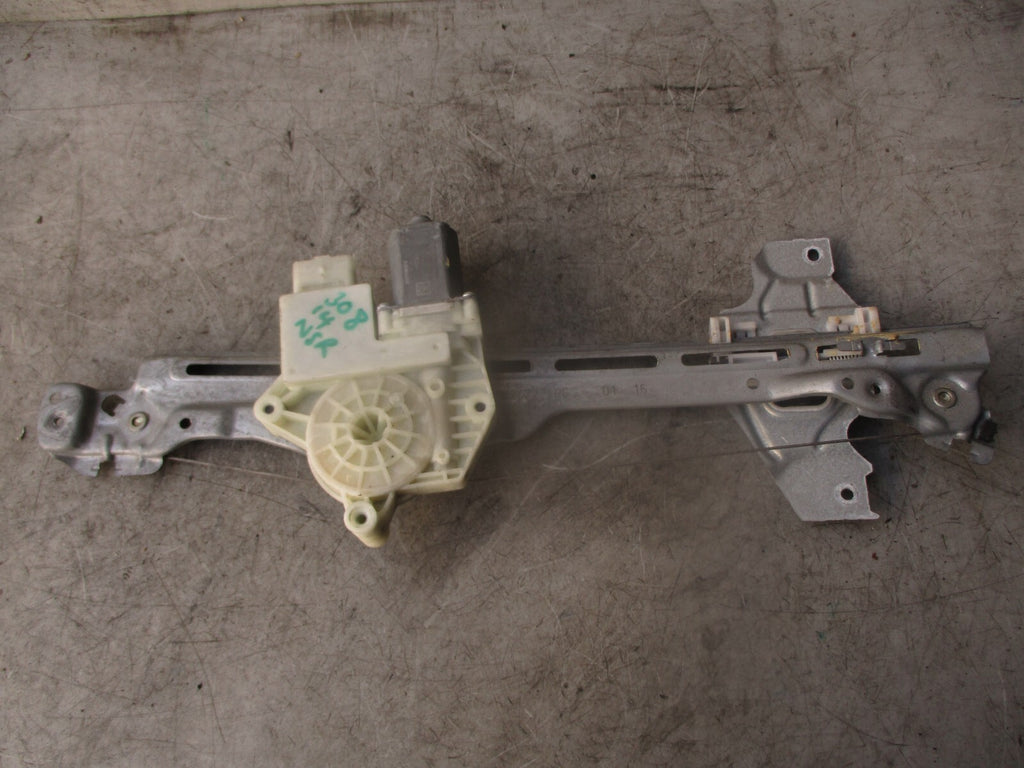 2014 PEUGEOT 308 NSR PASSENGER SIDE REAR LEFT WINDOW MOTOR REGULATOR 9678190080