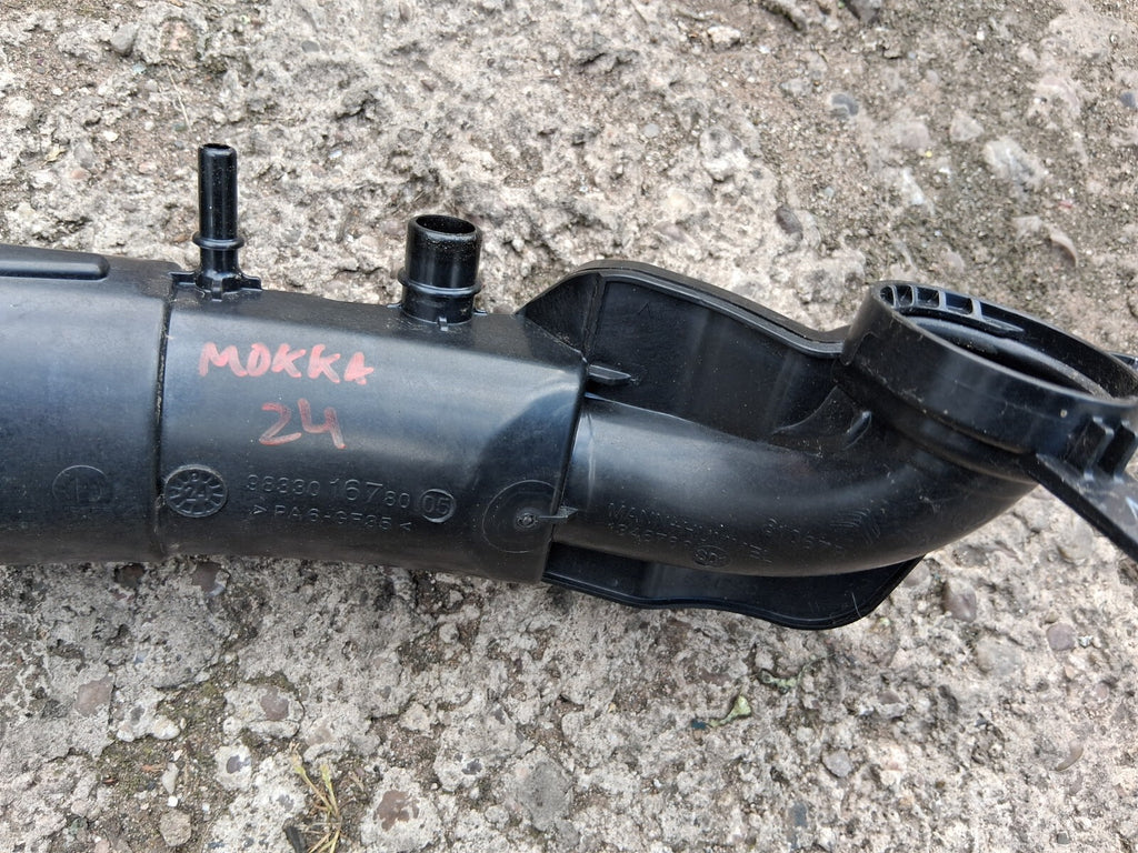 2024 VAUXHALL MOKKA B MK2 1.2 PETROL AIR INTAKE PIPE HOSE PIPE 9833016780