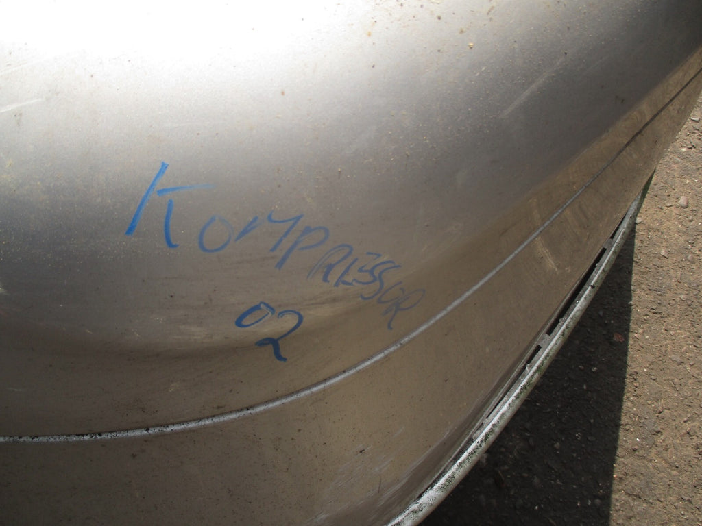 2002 MERCEDES C CLASS COUPE CL203 REAR BUMPER SILVER