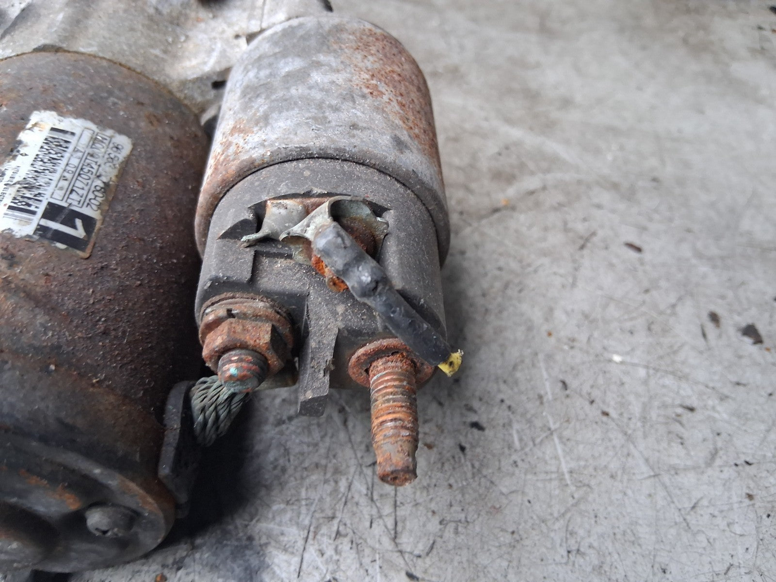 2010 CITROEN C2 MK2 STARTER MOTOR 9656317780