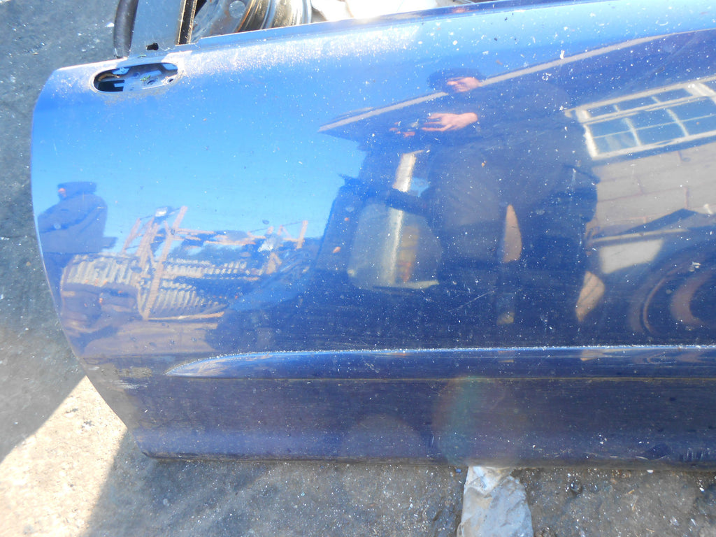 VAUXHALL CORSA D 2007 3 DOOR NS PASSENGER SIDE DOOR & GLASS LOCK MECH BLUE