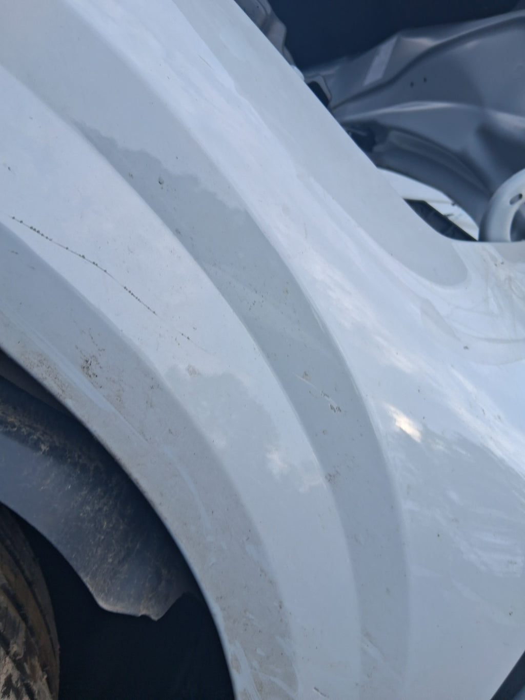 PEUGEOT 208 MK2 2025 FACELIFT NSF PASSENGER SIDE WING PANEL WHITE ESU