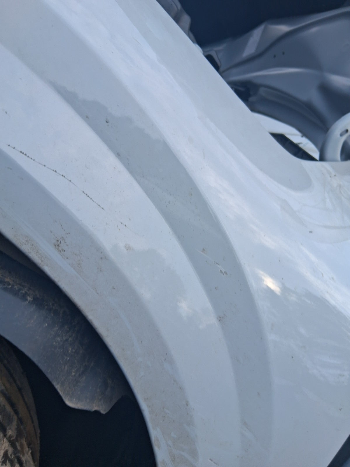PEUGEOT 208 MK2 2025 FACELIFT NSF PASSENGER SIDE WING PANEL WHITE ESU