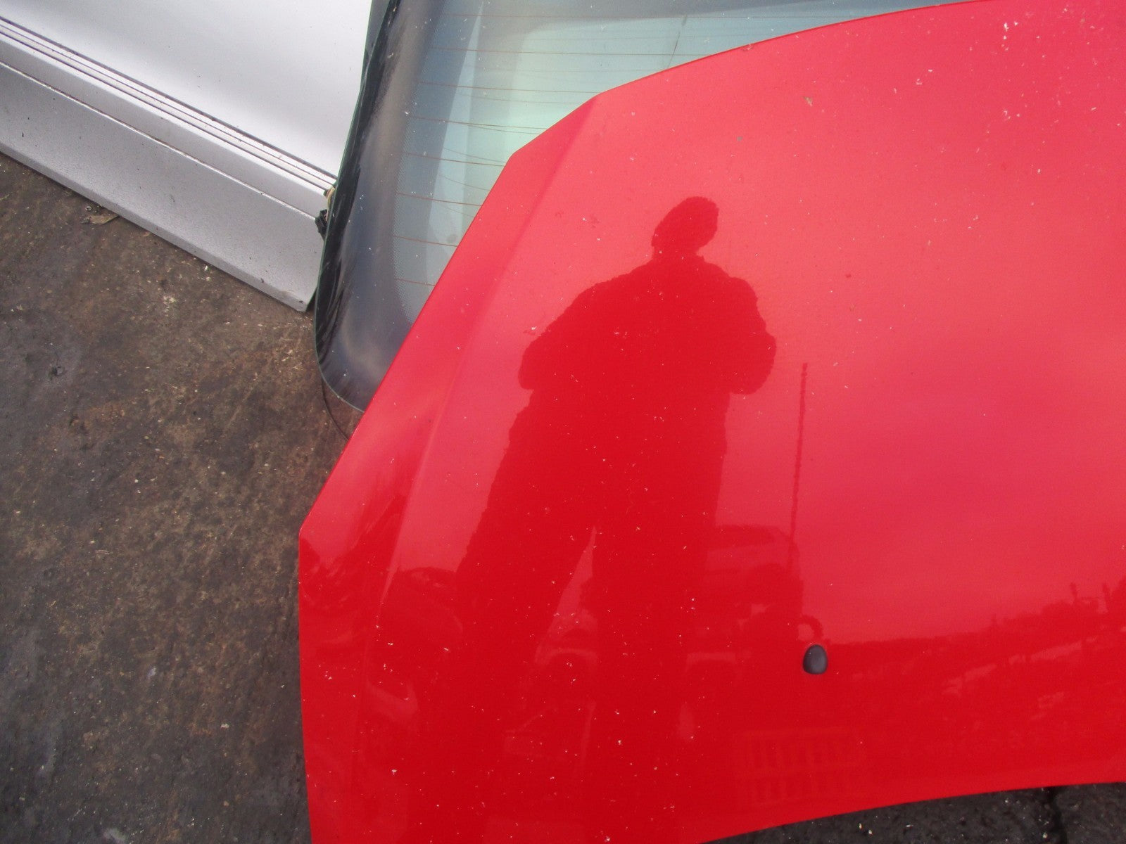 PEUGEOT 307 2005 FACELIFT COMPLETE FRONT ENGINE BAY BONNET BODY PANEL RED