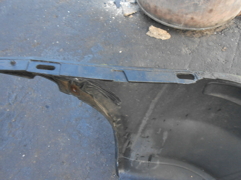 FIAT PUNTO 188 MK2 PRE FACELIFT 2000 COMPLETE FRONT BUMPER BLACK PLASTIC