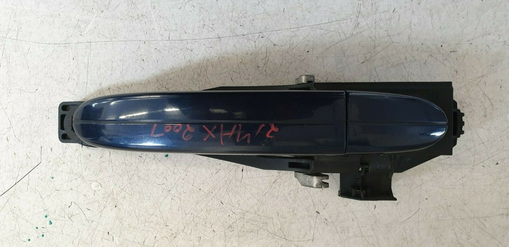 FORD S MAX 2007 NSF PASSENGER SIDE FRONT EXTERIOR DOOR HANDLE BLUE 6M21U224A37B