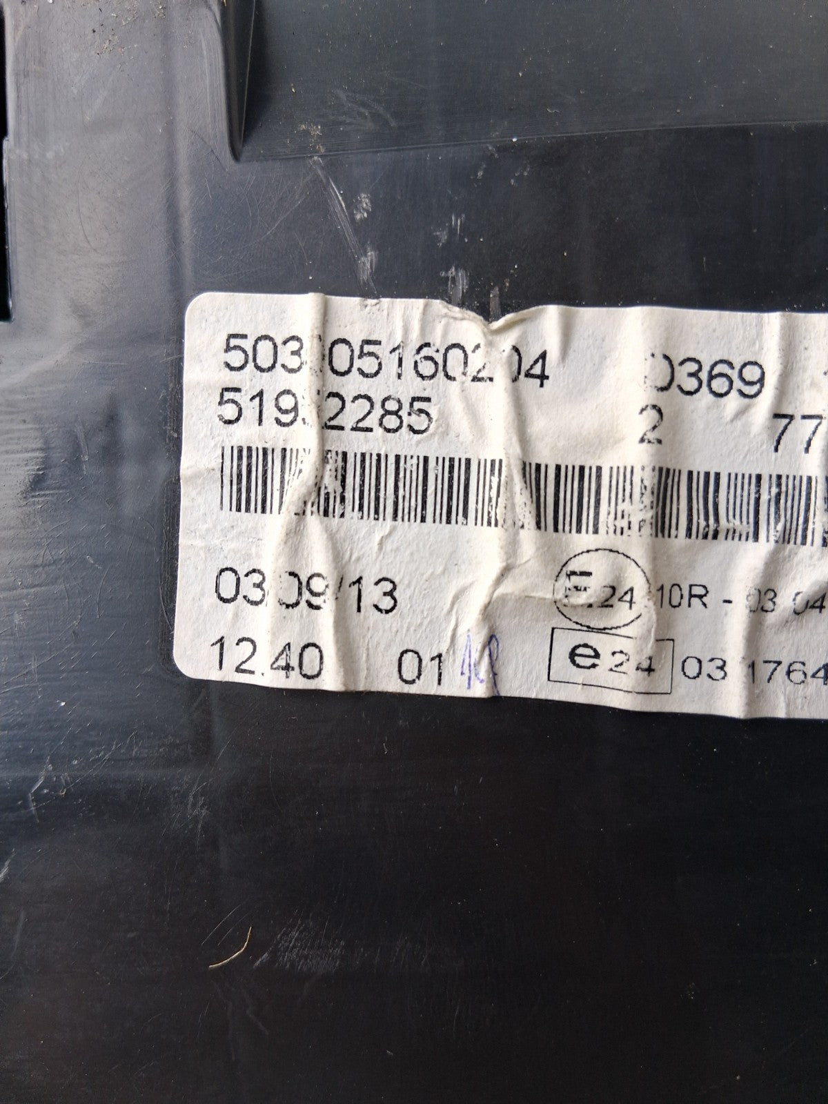 2020 FIAT FIORINO MK3 INSTRUEMNT CLUSTER SPEEDO SPEEDOMETER 5550011005