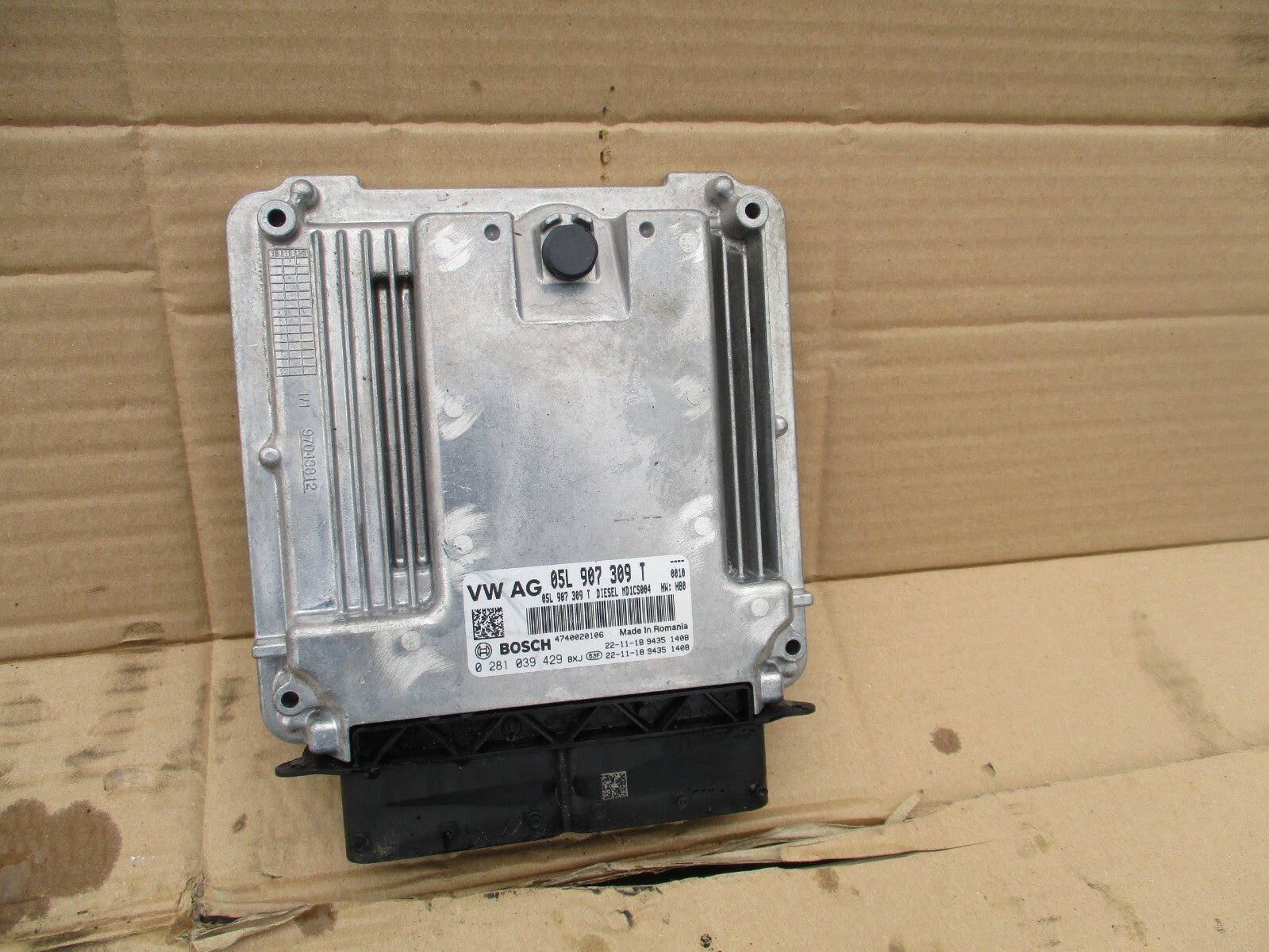 VW VOLKSWAGEN TIGUAN MK2 2023 2.0 TDI ECU ENGINE CONTROL MODULE 05L907309T