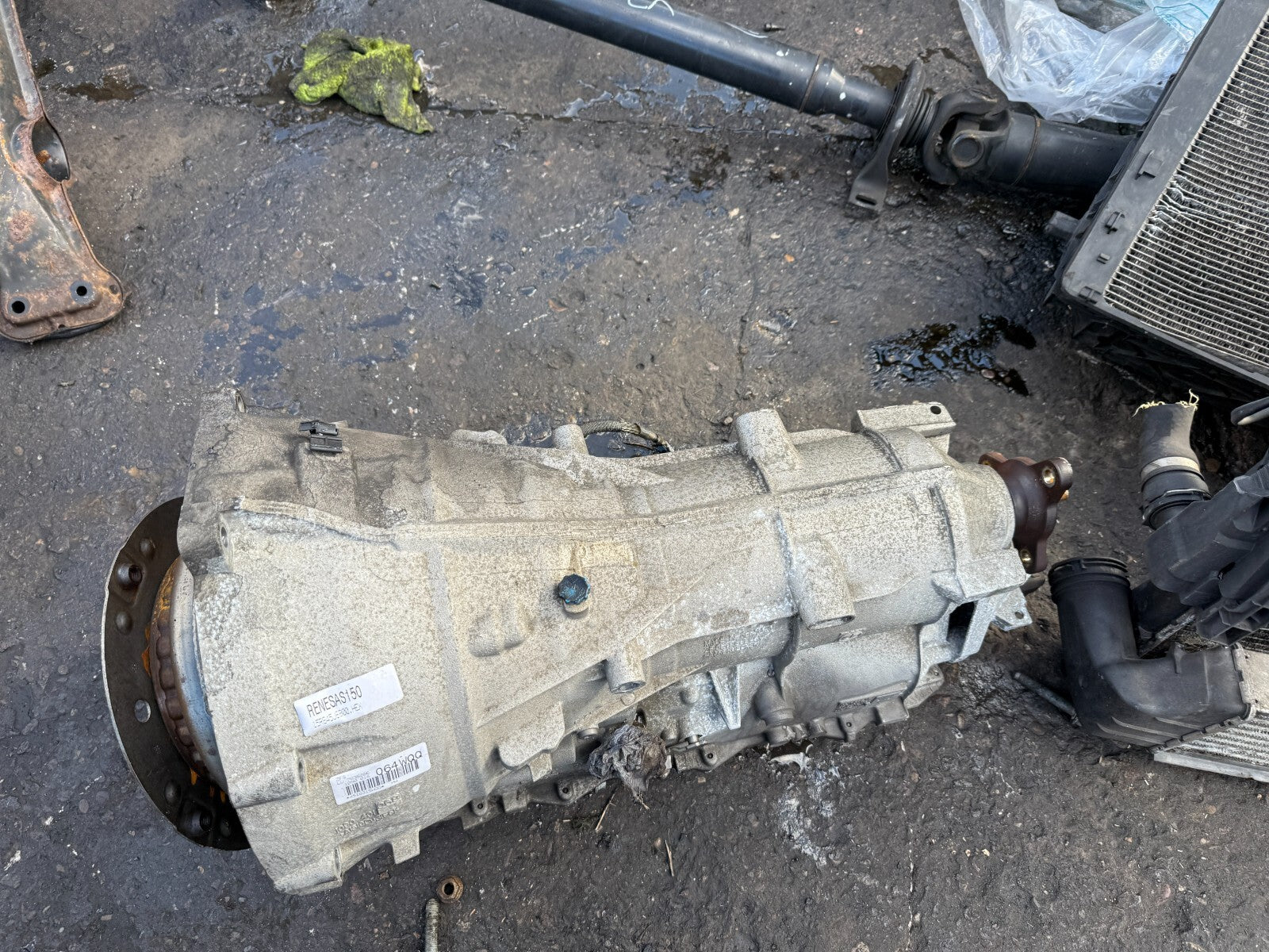 2011 BMW 5 SERIES F10 2.0 DIESEL 8 SPEED AUTOMATIC GEARBOX AUTO 7636286