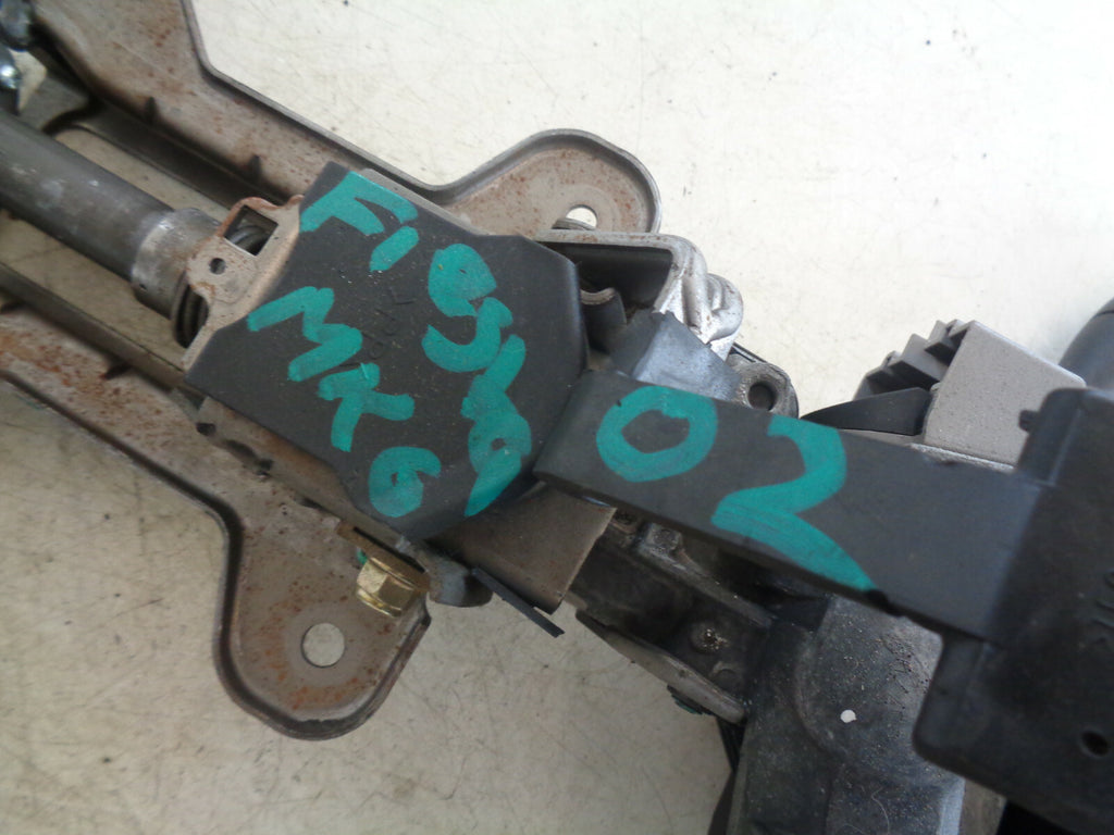 FORD FIESTA MK6 2002 ADJUSTABLE STEERING COLUMN + KEY + STALKS