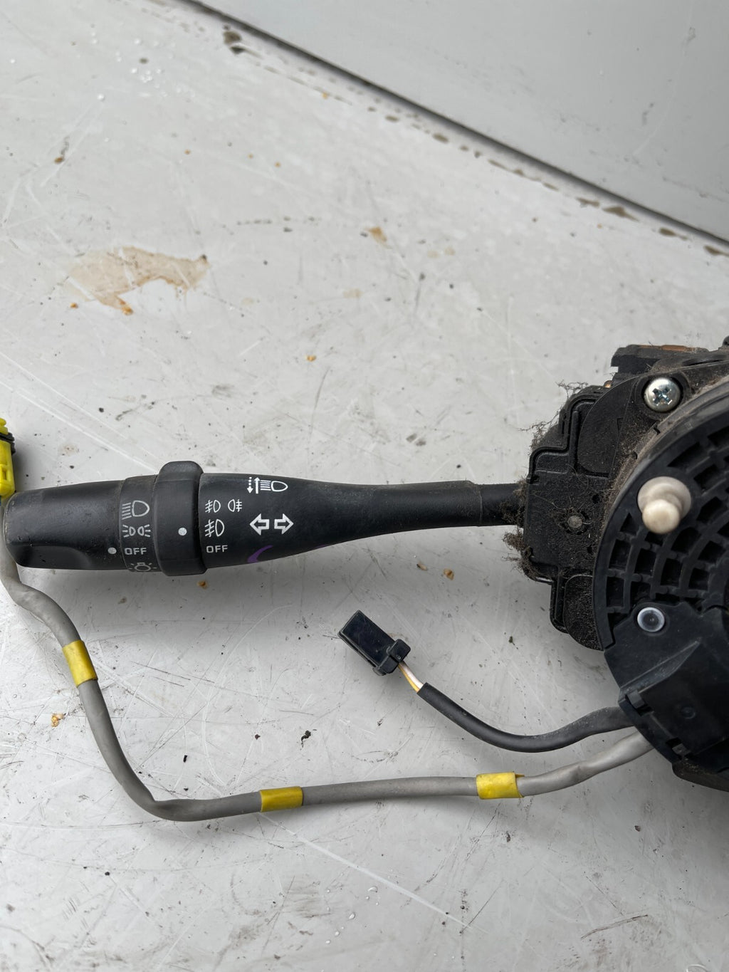 2003 NISSAN NAVARA INDICATOR STALK/WIPER/LIGHTS COMPLETE UNIT