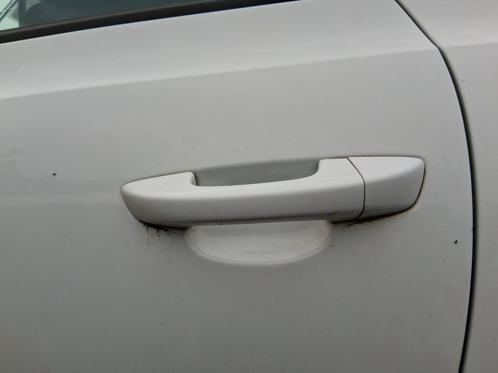 2015 VW VOLKSWAGEN SCIROCCO MK3 NS PASSENGER SIDE LEFT EXTERIOR DOOR HANDLE