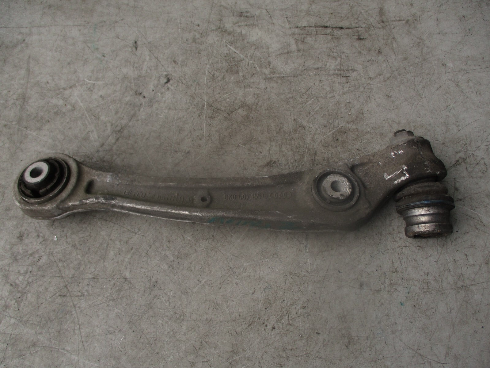 2016 AUDI A6 C7 2.0 DIESEL NSF PASSENGER SIDE FRONT LEFT WISHBONE ARM 8K0407155C