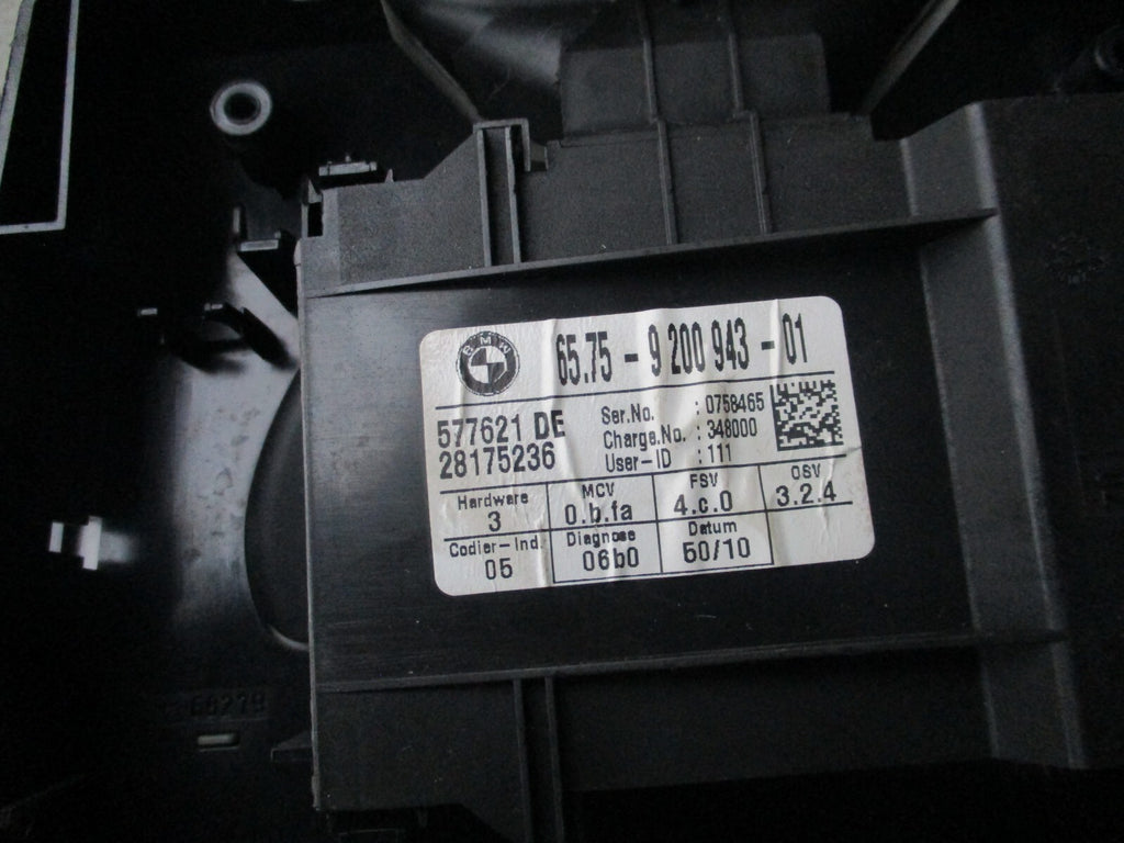 2015 BMW 3 SERIES E90 INTERIOR ROOF READING COURTESY LIGHT 68296 0 06